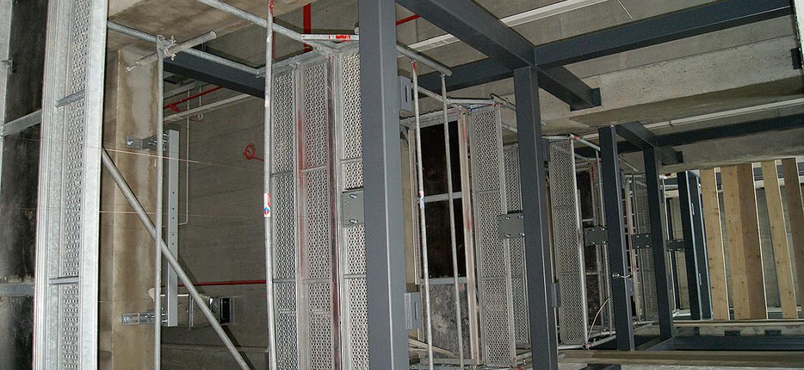 Elevator shaft scaffolding - Zakopane