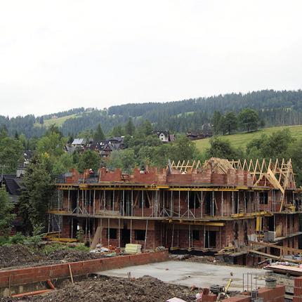 Budowa budynku wielorodzinnego w Zakopanem