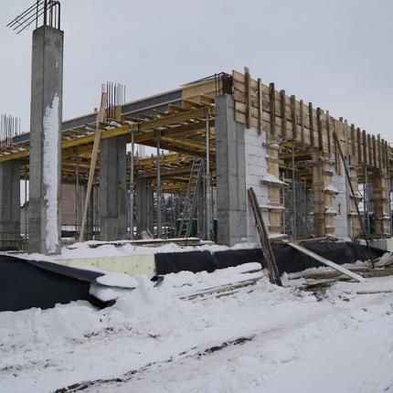 Construction of a production building