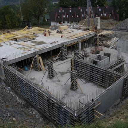 Construction of apartments in Zakopane