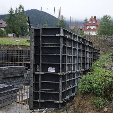 Construction of a multi-family building